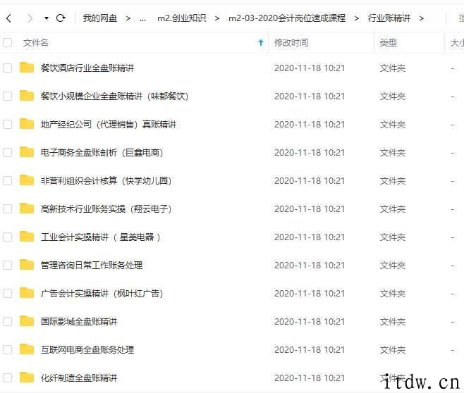2020会计岗位速成课程视频教程