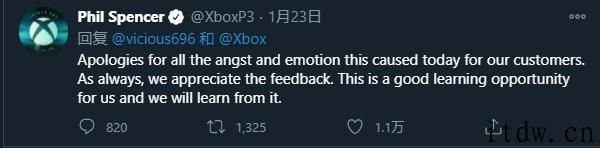 菲尔 · 斯宾塞就 Xbox 金vip会员涨价风波致歉：大家将从这当中获得教训