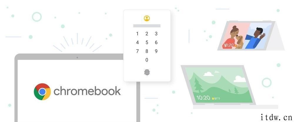 谷歌推送 Chrome OS 88 正式版：新增屏保小工具，适用指纹识别 PIN 码两步验证