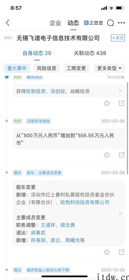 华为公司哈勃入股无锡市飞谱电子：强化 EDA 手机软件能力