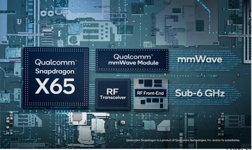 高通骁龙 X65 基带芯片宣布公布：4nm 加工工艺，全世界首适用 10Gbps 5G 速率，2020年新手机将搭载