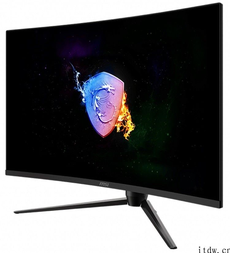 微星公布 Optix AG321CR 曲面显示器：31.5 英寸，适用 165Hz   1ms 延迟