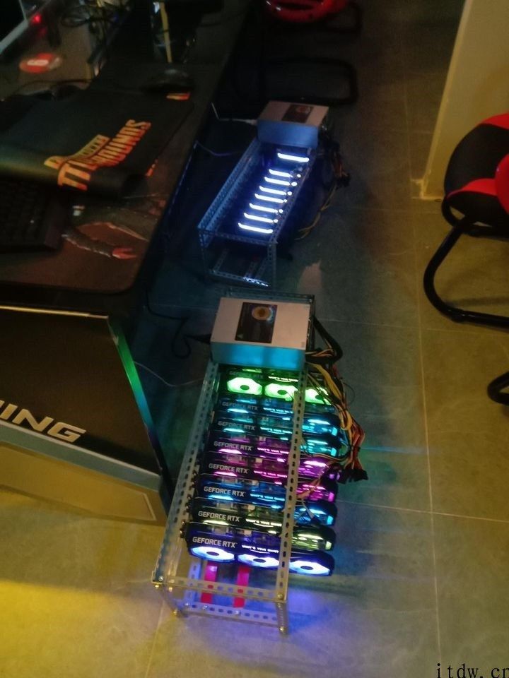 利润更高：越南地区一网咖公布转到 GPU 挖矿业务流程，很多 RTX 3080 改为矿机