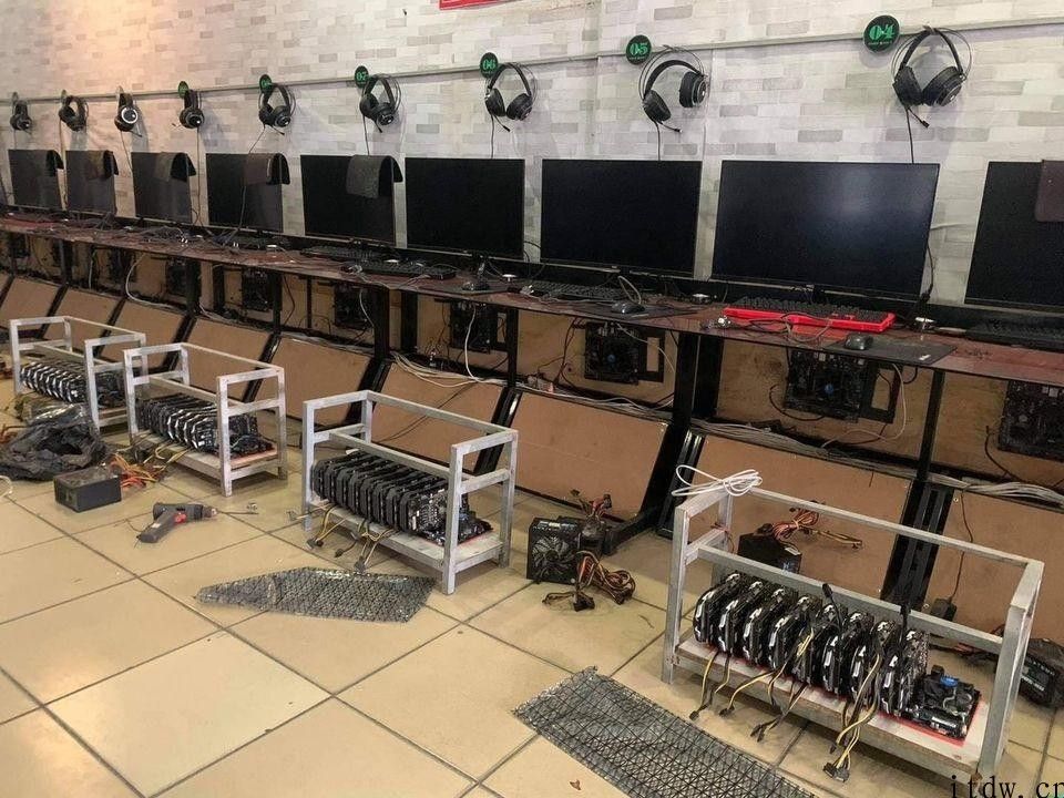 利润更高：越南地区一网咖公布转到 GPU 挖矿业务流程，很多 RTX 3080 改为矿机