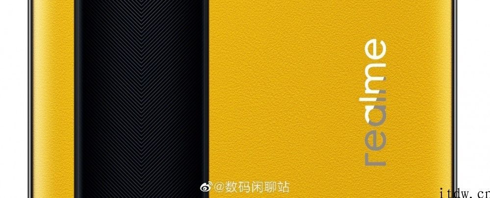 realme GT 上海 MWC 海报曝光：黄黑配色，与先前曝光一致