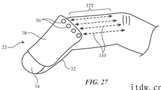iPhone申请 AR/VR 设备专利：手指套设计方案，集成多种多样传感器