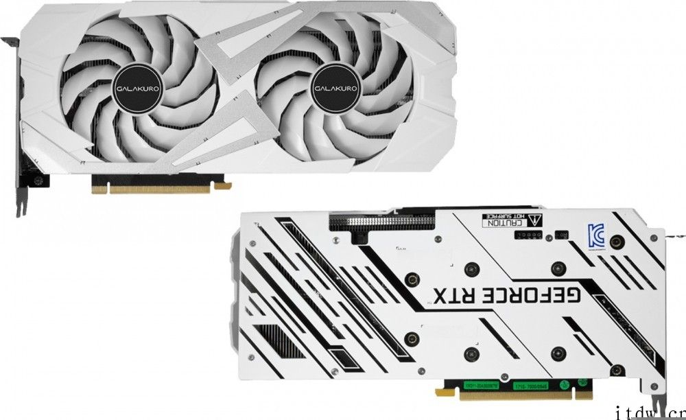 白色版影驰 RTX 3060 独立显卡曝出，市场价 57980 日元