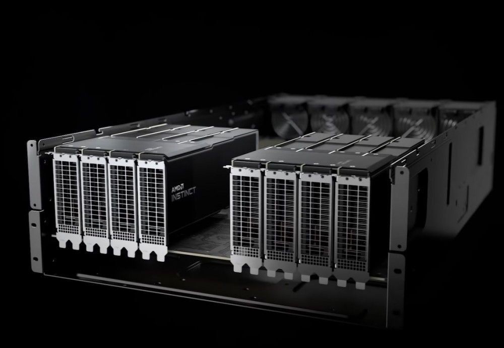 AMD MI200 测算加速卡曝光：采用 MCM 多芯片架构，支持 HBM2E 显存