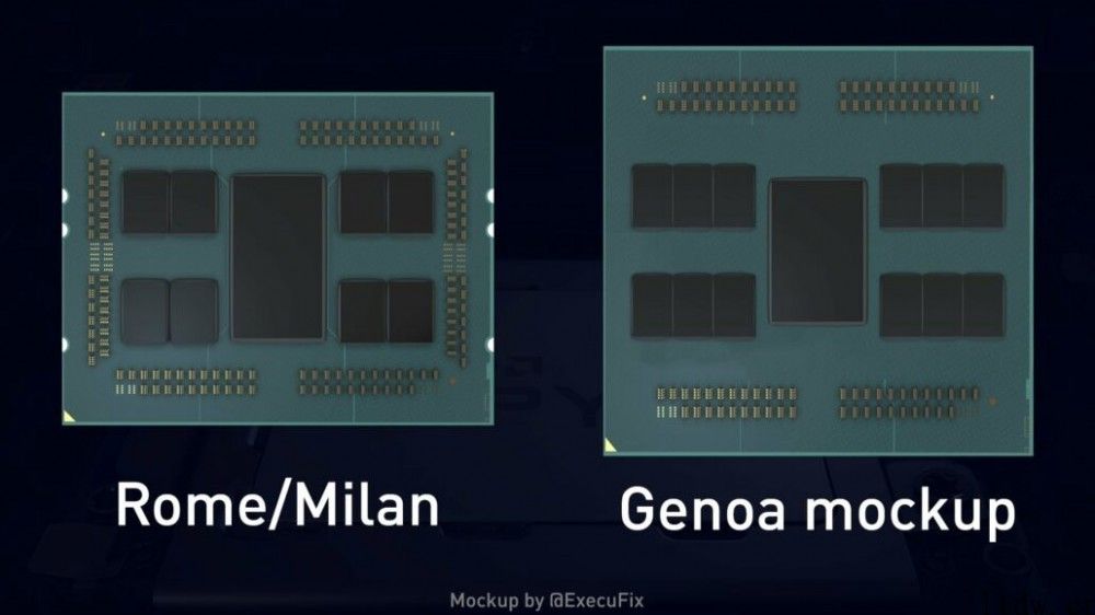 AMD EPYC Genoa 处理器曝光：高达 96 个核心，适用 DDR5-5200