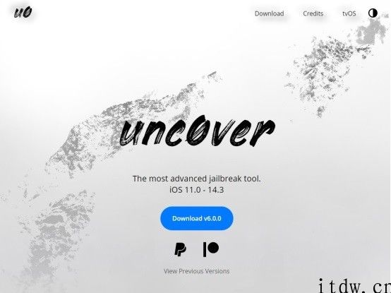 越狱工具 unc0ver 6.0.0 发布 ：支持苹果 iOS 14.3