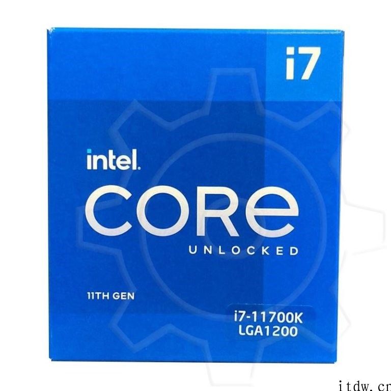 英特尔 11 代酷睿 i5-11400、i7-11700 曝出：烤机功耗极大