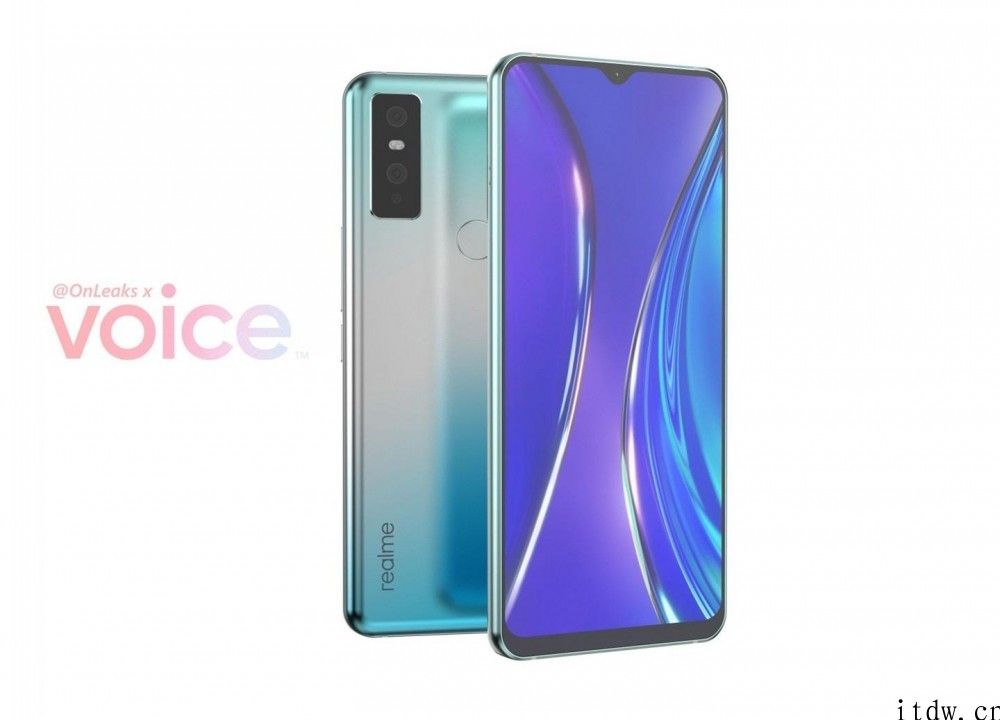 Realme 新机 三维 渲染图曝光：并不是旗舰机型