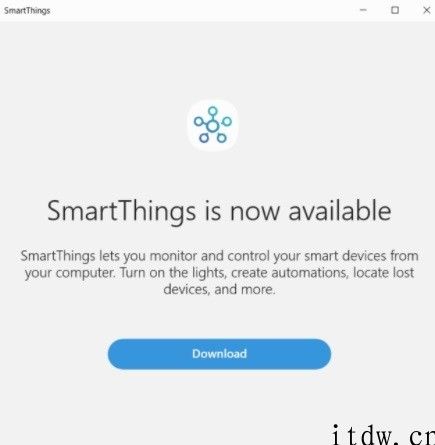 三星智能设备控制运用 SmartThings 已上架微软商店，但现阶段还无法下载