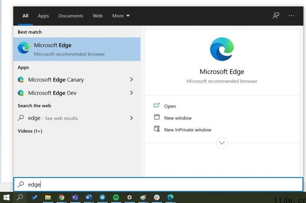 微软公司 Win10 Build 19043.899（21H1） 宣布删掉经典 Edge 浏览器