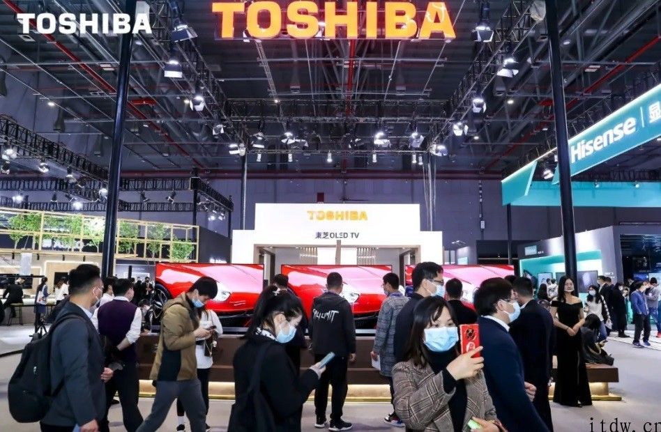 海信旗下 9 大品牌参展 AWE，东芝电视初次以全新升级品牌形象亮相