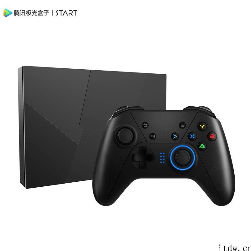 腾讯推出极光盒子 3pro START 云游戏定制款，配搭认证手柄