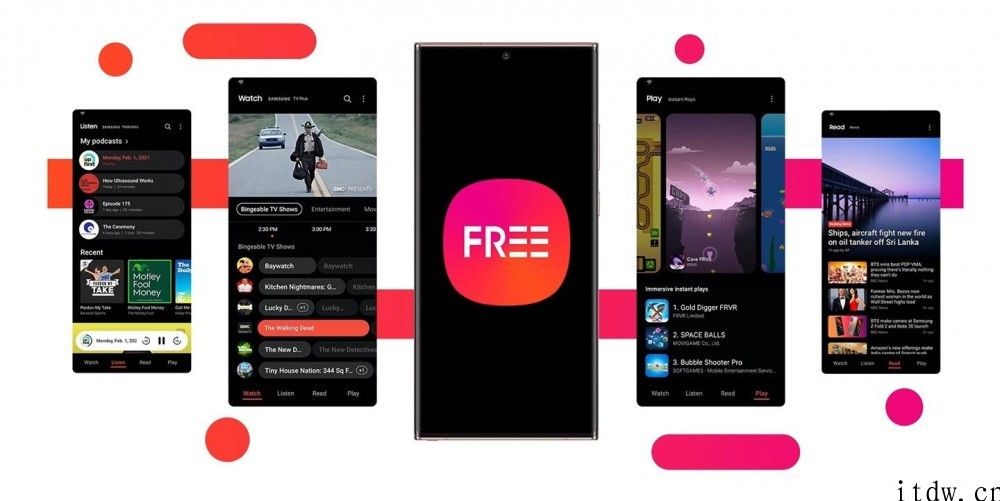 三星 Samsung Free 运用新增播客功能：可免费收听 7.5 万只播客