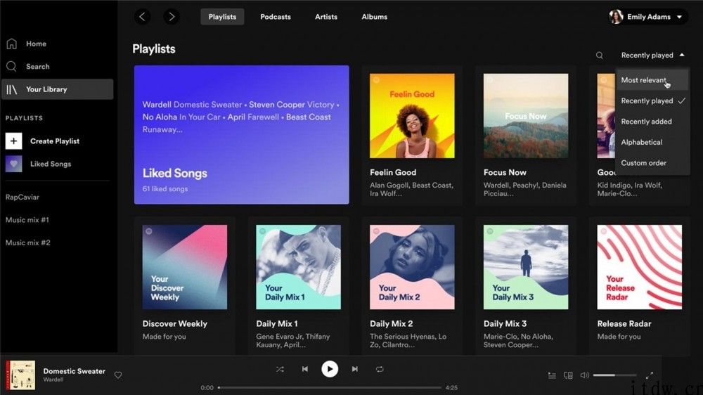 流媒体音乐 Spotify 再次设计 macOS 和 Web 版，全新升级简约体验