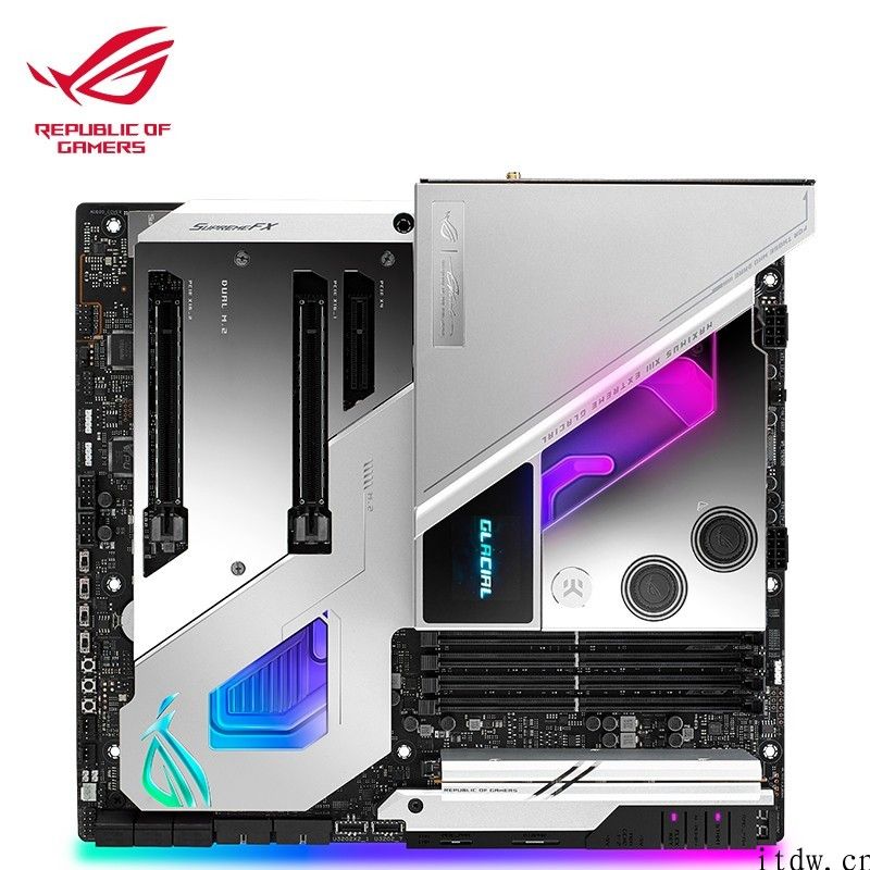 华硕 ROG MAXIMUS XIII EXTREME GLACIAL 顶级主板发售，12999 元