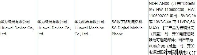 缺芯现况愈演愈烈：华为公司 Mate40 系列产品和 nova8 系列产品再过 3C 认证，充电器统统改为可选