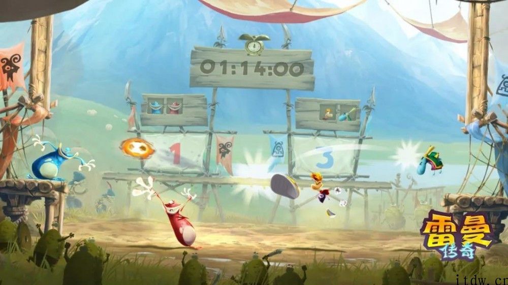 育碧横版闯关游戏《雷曼：热血传奇》上架行货 Switch 店铺，标价 149 元