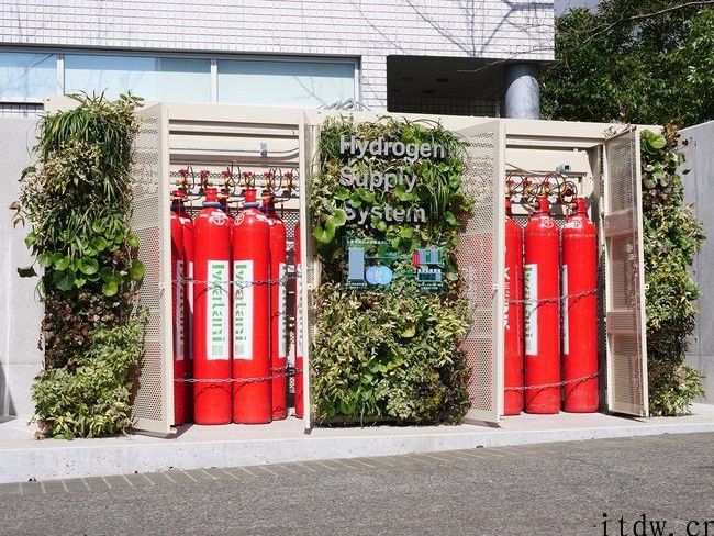 日本松下研制出纯氢型燃料电池设备