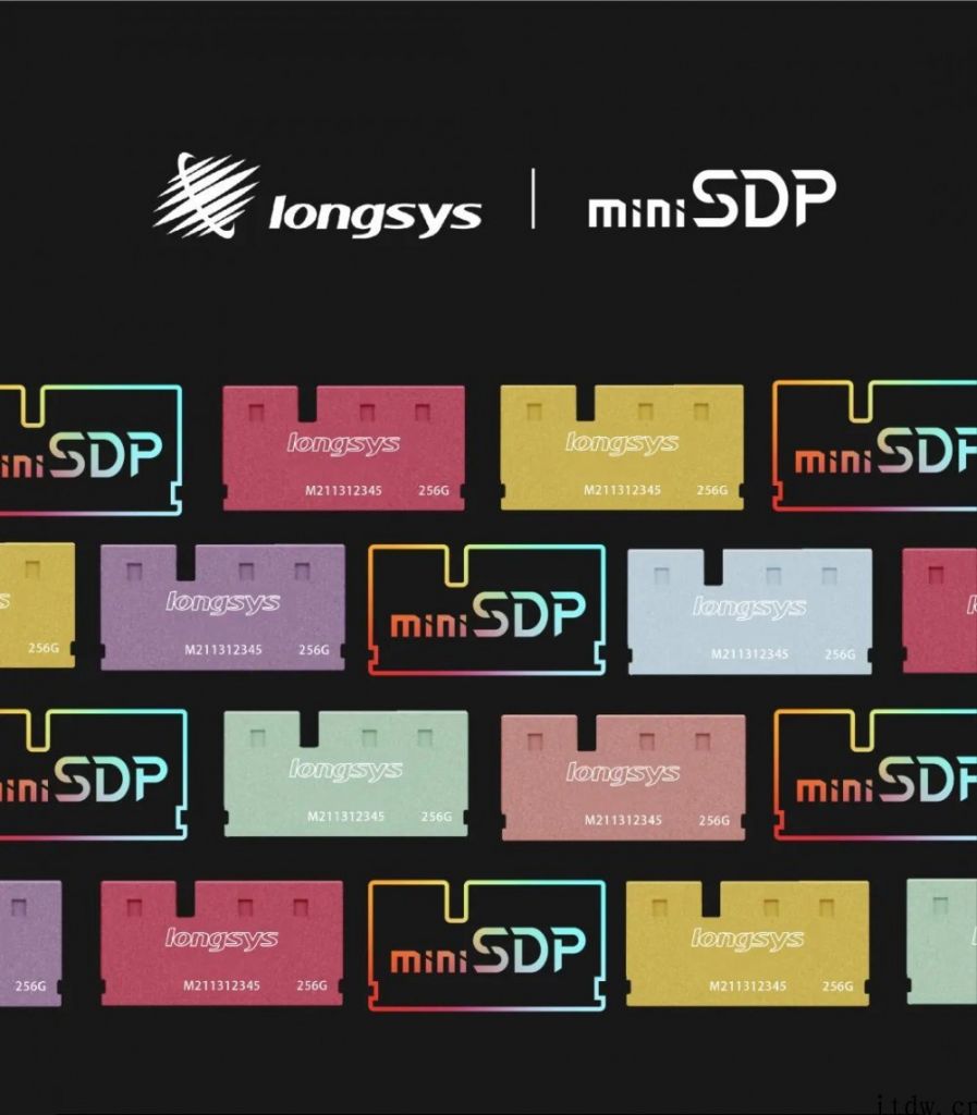 江波龙发布 Mini SDP 系列产品小型固态硬盘：厚度 1.23mm，较大  1TB