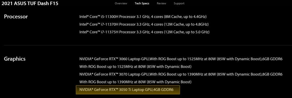 华硕 TUF Dash F15 笔记本电脑上架亚马逊，搭载 RTX 3050 显卡
