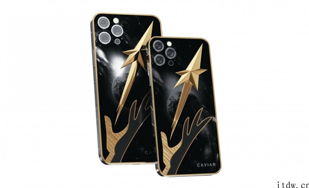 Caviar 定制iPhone iPhone 12 Pro，纪念载人航天 60 年：有加加林、阿姆斯特朗、埃隆马斯克等版本