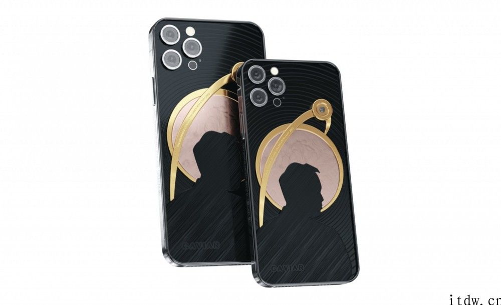 Caviar 定制iPhone iPhone 12 Pro，纪念载人航天 60 年：有加加林、阿姆斯特朗、埃隆马斯克等版本