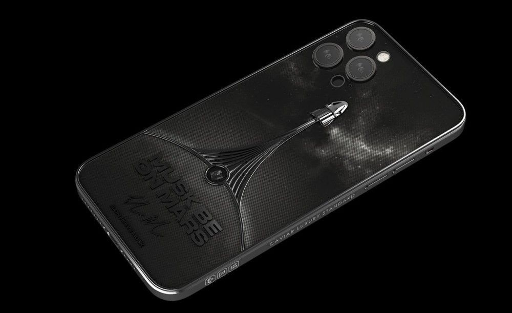 Caviar 定制iPhone iPhone 12 Pro，纪念载人航天 60 年：有加加林、阿姆斯特朗、埃隆马斯克等版本