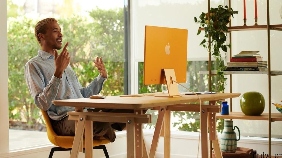 苹果详解全新升级 M1 iMac：七种艳丽颜色，超薄体型，绚丽多彩 4.5K 视网膜显示屏