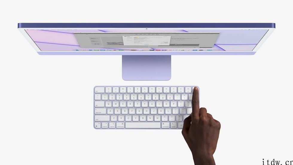 苹果详解全新升级 M1 iMac：七种艳丽颜色，超薄体型，绚丽多彩 4.5K 视网膜显示屏