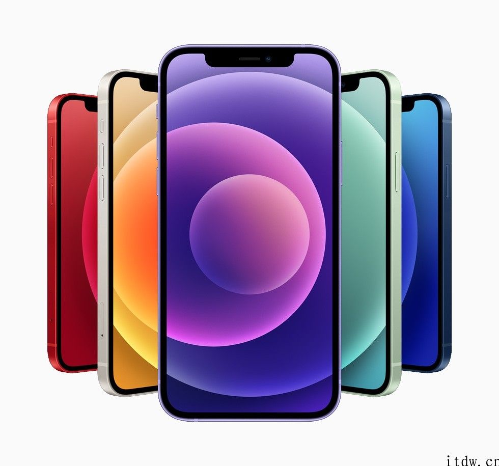 搭载 A14 仿生，iPhone全新升级紫色 iPhone 12/mini 今日开启预购