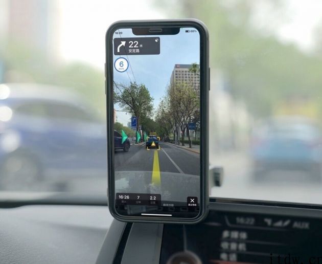 高德地图上线竖屏版 AR 驾车导航：支持 iPhone 和安卓系统基本上全部机型