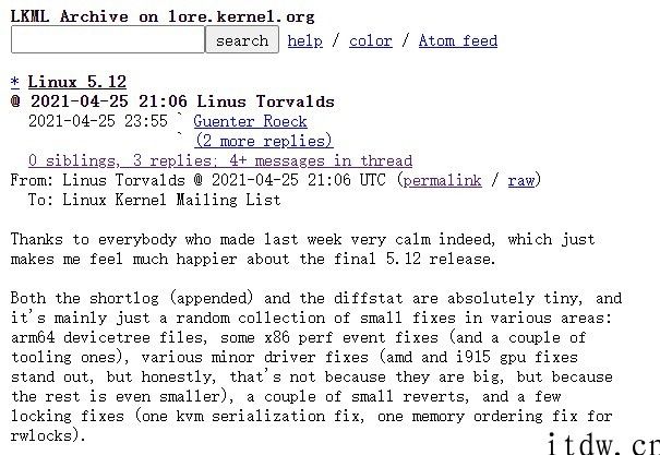 Linux Kernel 5.12 稳定版公布：适用英特尔 Xe GPU 可变刷新率，sony PS5 手柄可用