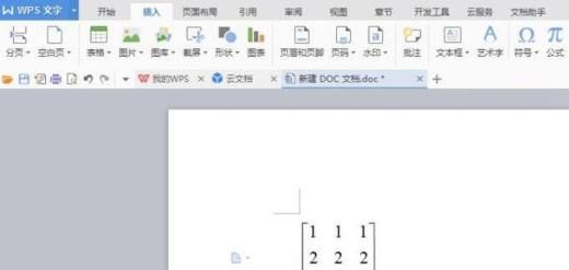 矩阵用word怎么输入（word如何输入矩阵）