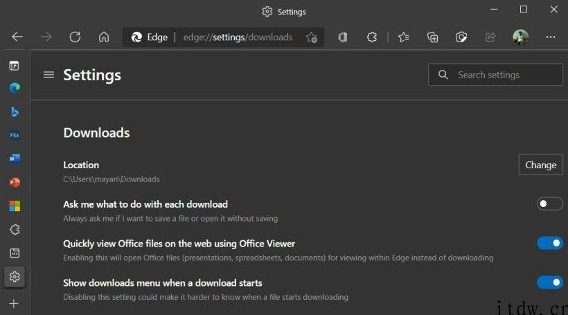 微软公司 Edge 浏览器整合 Office：一键打开 Word、Excel 和 PowerPoint 文档