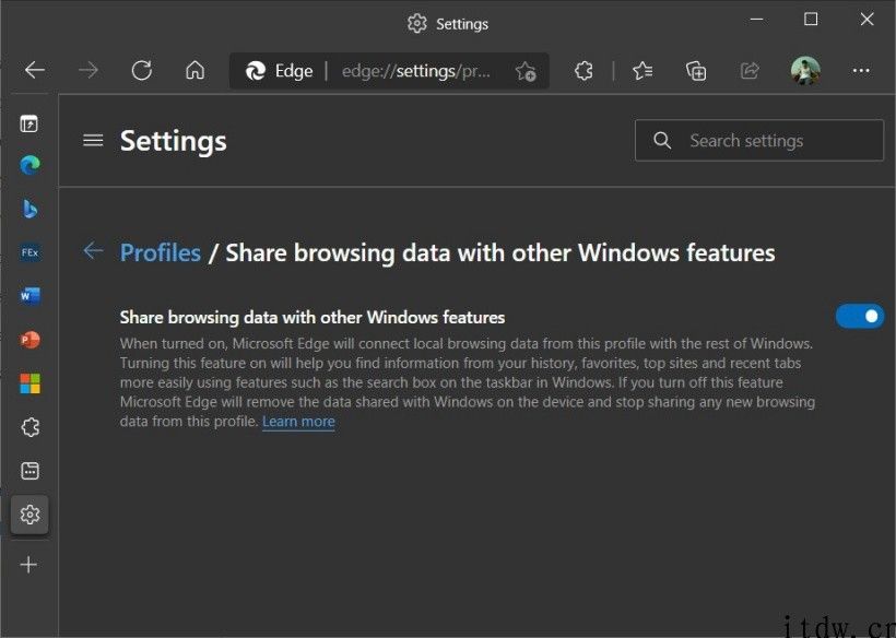 微软公司 Edge 浏览器整合 Office：一键打开 Word、Excel 和 PowerPoint 文档