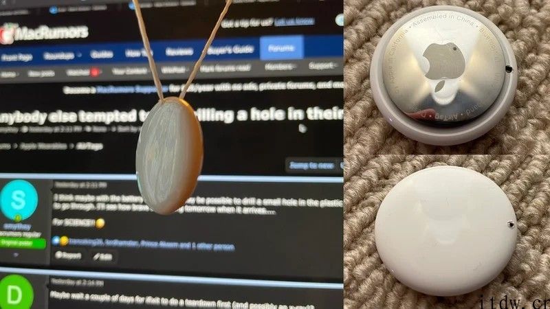 iFixit 拆解苹果 AirTag 追踪器：高集成度，全部机身做为扬声器