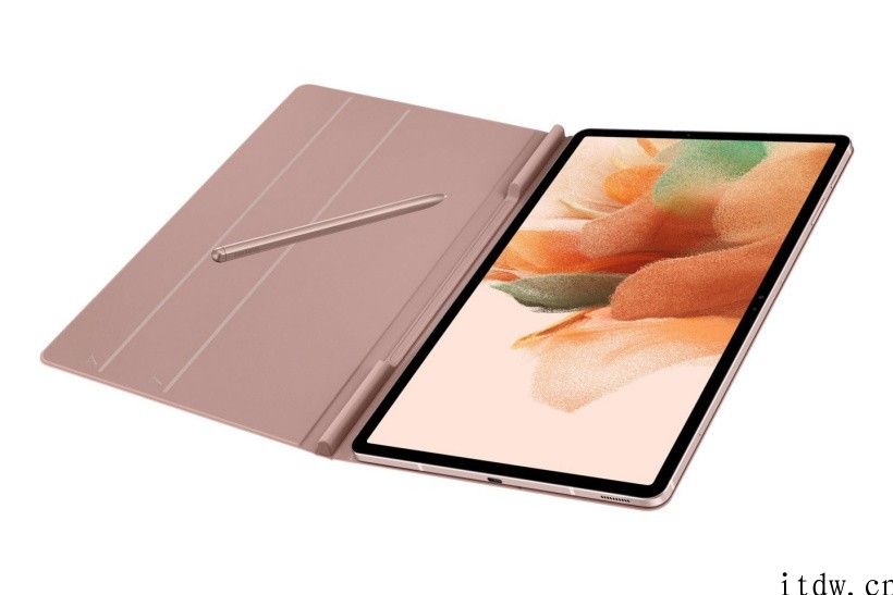 玫瑰金版三星 Galaxy Tab S7 Lite、S Pen 渲染图曝光