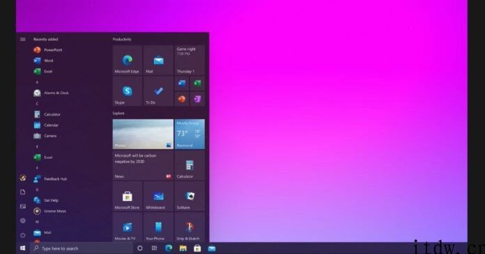 微软公司发布 Win10 Build 21376 内测版：再次设计方案默认用户界面字体样式