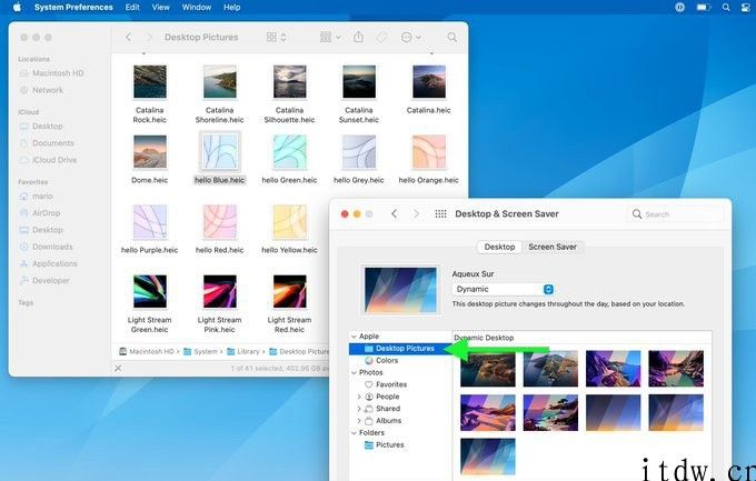 苹果 macOS Big Sur 11.3 中隐藏 M1 iMac 五彩缤纷新壁纸，可那样下载
