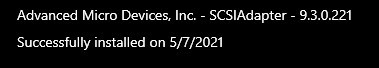 AMD SCSIAdapter 新驱动出错，很有可能导致 Win10 蓝屏无法开机