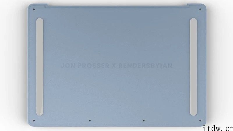 重特大工程变更，iPhone新一代七彩 MacBook Air 渲染图曝光：白色电脑键盘   触控板变小