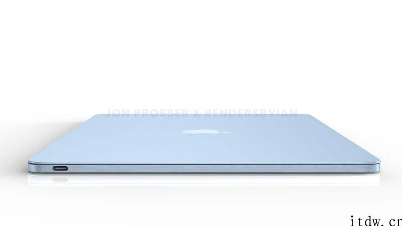 重特大工程变更，iPhone新一代七彩 MacBook Air 渲染图曝光：白色电脑键盘   触控板变小