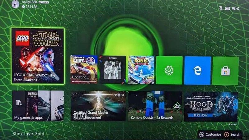 微软公司 Xbox 20 周年纪念：经典原始主题上架商店，可免费使用