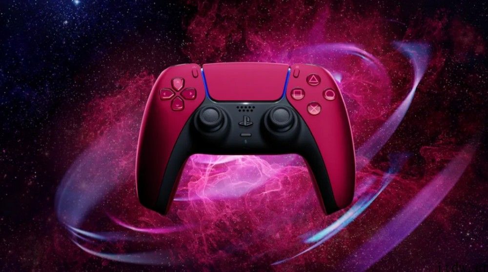索尼 PS5 全新升级 DualSense 无线手柄深夜黑、星尘红推出： 6 月 10 日开售