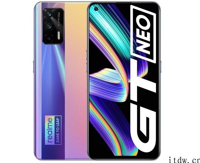 曝 realme GT Neo 闪速版将发布：快充升級为 65W，采用双电芯