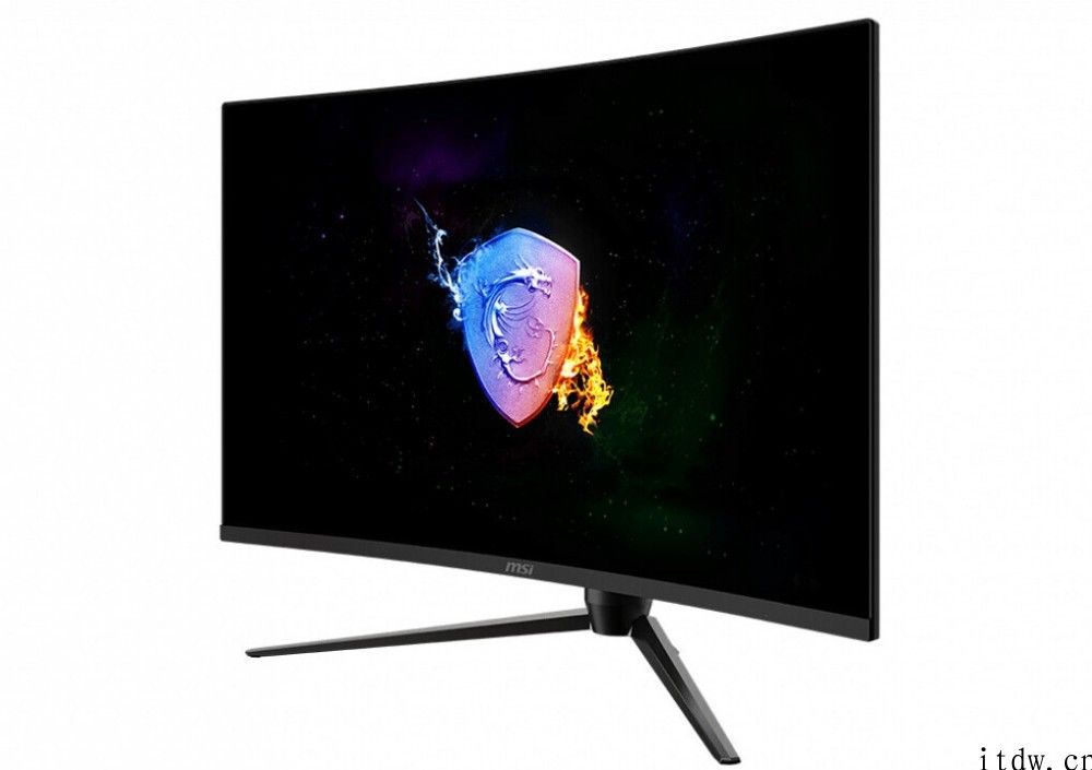 微星推出 Optix AG321CR 曲面显示器：2K165Hz，10bit 色彩